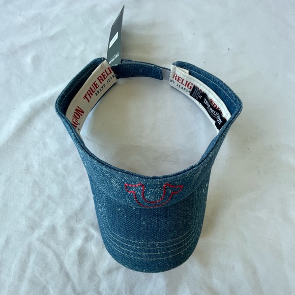 True Religion Unisex Adjustable Visor Hat - Picture 3 of 7